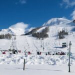 Picture of Alps - skiing. blu sky. Physio. Ski assessment