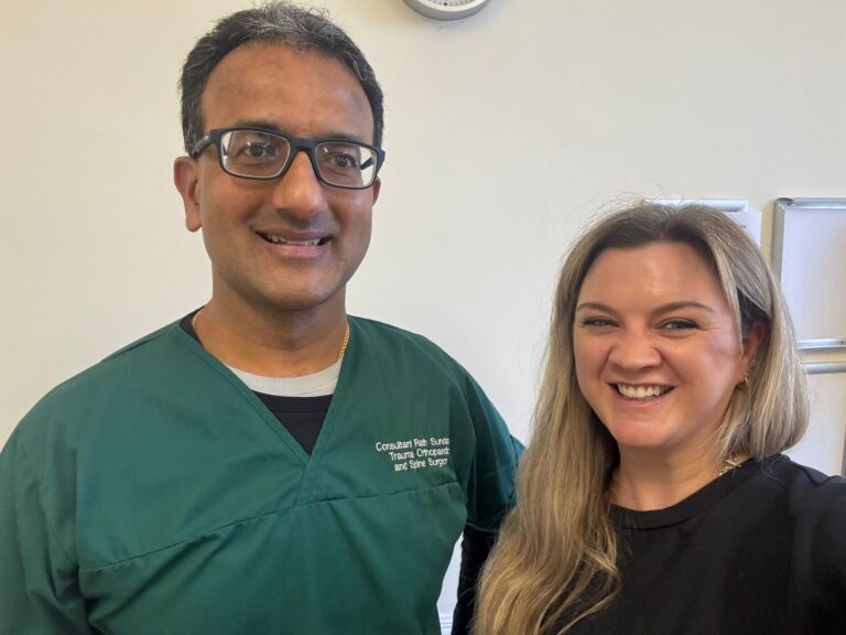 Consultant orthopaedic surgeon Rath Sundarum partners with Pro-active physio and pilates, tewkesbury