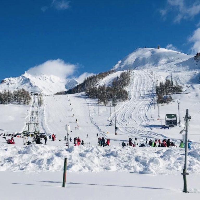 Picture of Alps - skiing. blu sky. Physio. Ski assessment